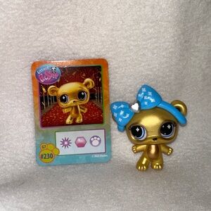 Littlest Pet Shop Gold Bear Series 4 #230